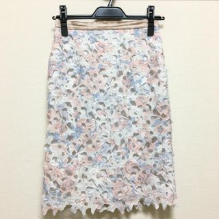 ジャスグリッティー(JUSGLITTY)の専用:【美品】ジャスグリッティ JUSGLITTY  レース スカート(ひざ丈スカート)