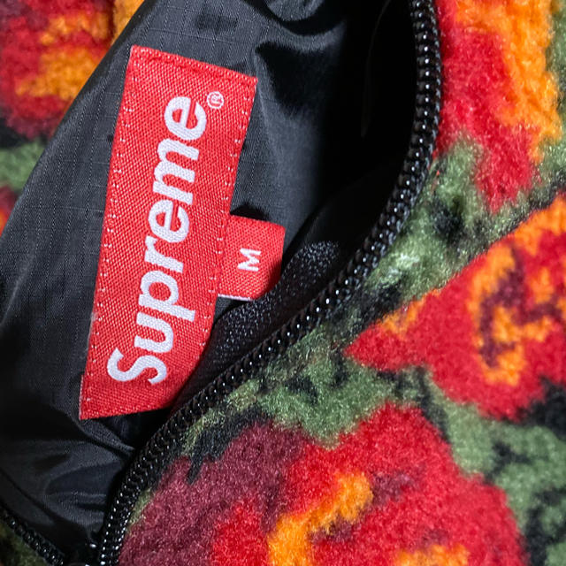 Supreme(シュプリーム)のsupreme roses sherpa fleece jacket メンズのジャケット/アウター(ブルゾン)の商品写真