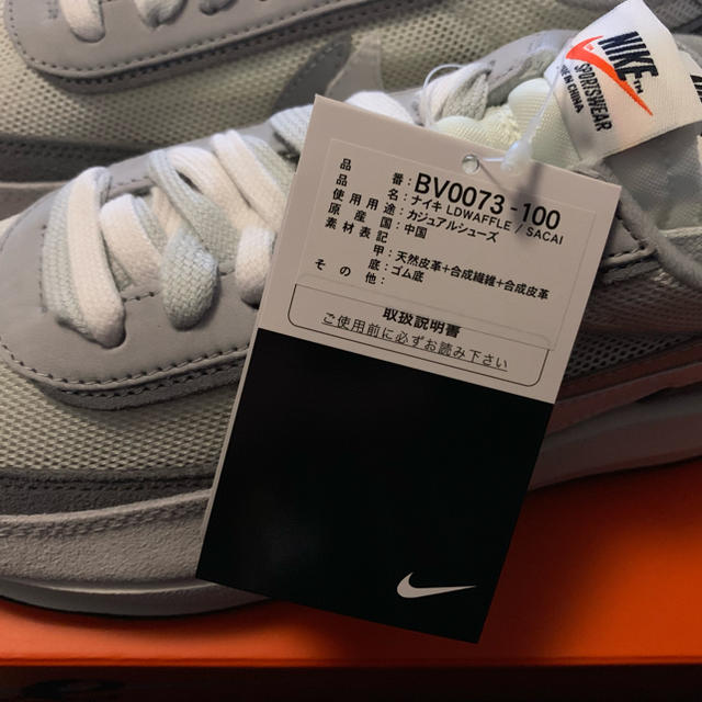 NIKE sacai ldwaffle サミットホワイト