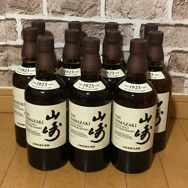 サントリー(サントリー)のDVA様専用　山崎11本セット 食品/飲料/酒の酒(ウイスキー)の商品写真