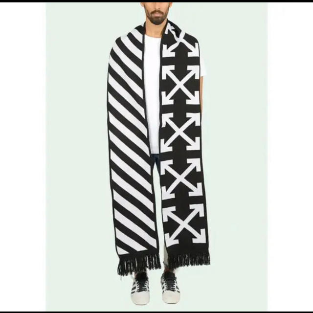 OFF-WHITE(オフホワイト)の17ss  off-white オフホワイト マフラー メンズのファッション小物(マフラー)の商品写真