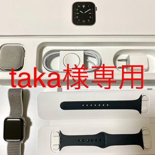 アップルウォッチ(Apple Watch)のApple Watch Edition series 5 チタニウム(その他)
