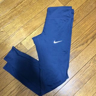 ナイキ(NIKE)のナイキ　ランニング　タイツ　Lサイズ　紺(レギンス/スパッツ)