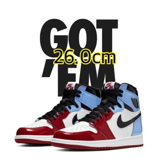 ナイキ(NIKE)のNIKE AIR JORDAN1 HIGH FEARLESS 26.0(スニーカー)