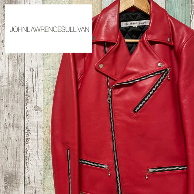 JOHN LAWRENCE SULLIVAN(ジョンローレンスサリバン)のJOHN LAWLENCE SULLIVAN RIDERS JACKETS メンズのジャケット/アウター(ライダースジャケット)の商品写真