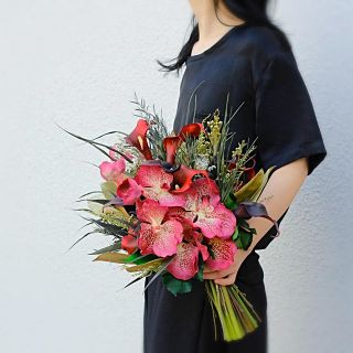 ヴェラウォン(Vera Wang)のsouiドライフラワーブーケ&ブートニア(ブーケ)