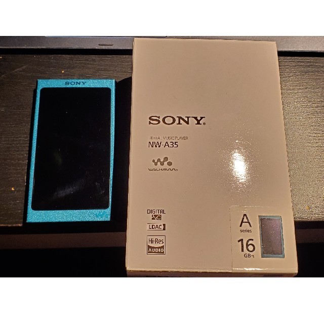 WALKMAN(ウォークマン)のソニー ウォークマン Sony WALKMAN NW-A35 16G メモリ付き スマホ/家電/カメラのオーディオ機器(ポータブルプレーヤー)の商品写真