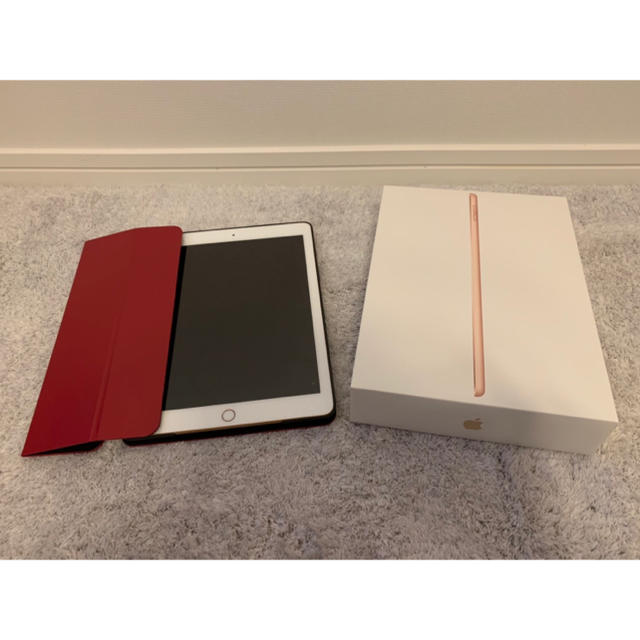 最終値下げ。美品✴︎iPad 6th 32G cellularモデル　auPC/タブレット