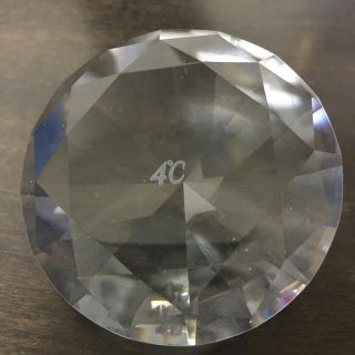 ヨンドシー(4℃)の4℃ クリスタル置物(置物)