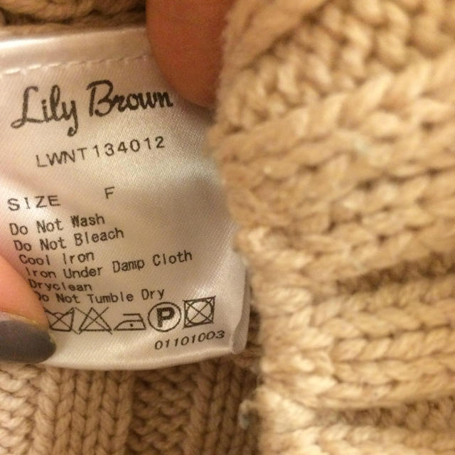 Lily Brown(リリーブラウン)のローラ着用♡タートルニット レディースのトップス(ニット/セーター)の商品写真