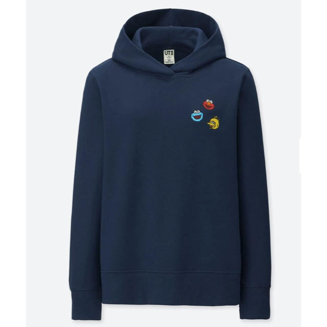 SESAME STREET(セサミストリート)のUNIQLOカウズ×セサミストリートスウェットパーカーXL レディースのトップス(パーカー)の商品写真