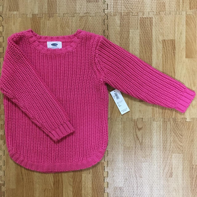 Old Navy(オールドネイビー)のニット 90cm★ピンク キッズ/ベビー/マタニティのキッズ服女の子用(90cm~)(ニット)の商品写真