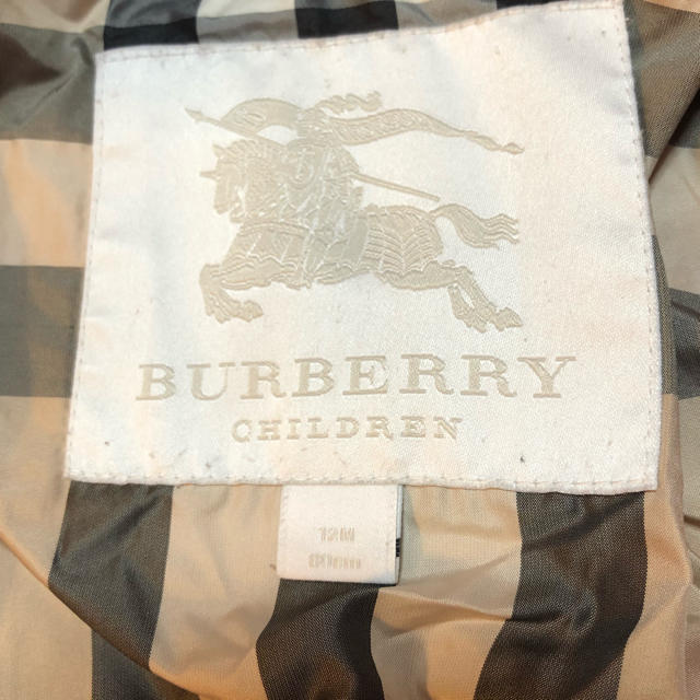 BURBERRY(バーバリー)の【正規品】Burberry  80cm コート レア キッズ/ベビー/マタニティのベビー服(~85cm)(ジャケット/コート)の商品写真