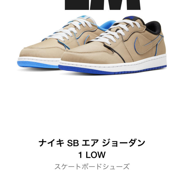 NIKE(ナイキ)のSb Jordan 1 low メンズの靴/シューズ(スニーカー)の商品写真