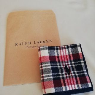 ラルフローレン(Ralph Lauren)のラルフローレンタオルハンカチ✨(ハンカチ)