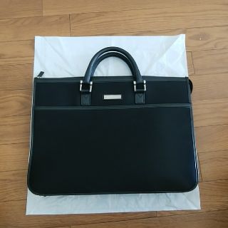 バーバリー(BURBERRY)の【中古】BURBERRY バーバリー ブリーフケース メンズ ブラック ナイロン(ビジネスバッグ)