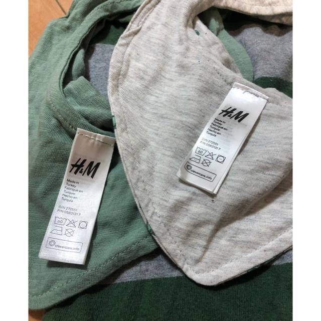 GAP(ギャップ)のGap ロンパース　H&Mスタイ付き⭐️ キッズ/ベビー/マタニティのベビー服(~85cm)(ロンパース)の商品写真
