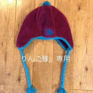 ザノースフェイス(THE NORTH FACE)のお値下げしました☆ ノースフェイス　ベビー　キャップ　フード　フリース(帽子)