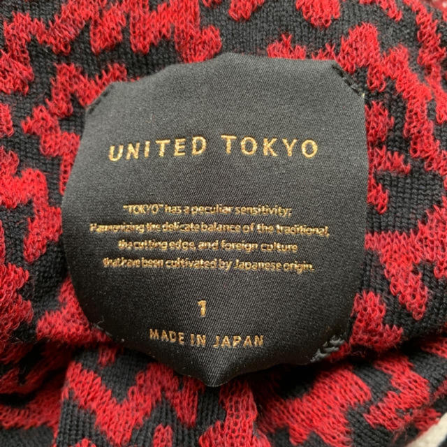 STUDIOUS(ステュディオス)の【1回着用】UNITED TOKYO フリンジジャガードニット レディースのトップス(ニット/セーター)の商品写真