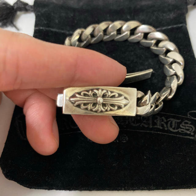 CHROME HEARTS ミニIDブレスレット　フローラルクロス