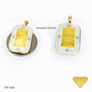 K18金 Mother and Child ペンダントトップ