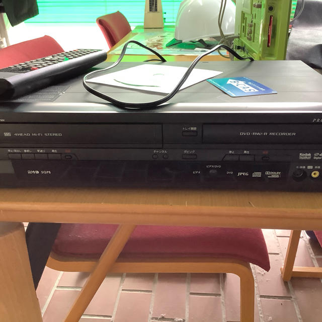DXアンテナ地デジ搭載ビデオ一体型DVDレコーダー