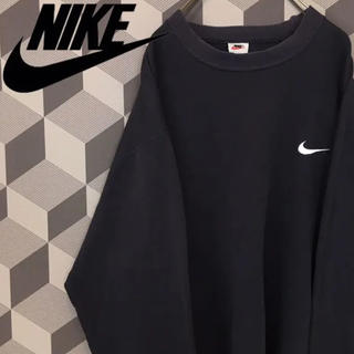 ナイキ(NIKE)の【90s レア 銀タグ】ナイキ 刺繍ロゴ ビッグシルエット スウェット Nike(スウェット)