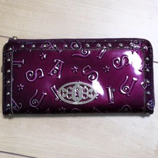 アナスイ(ANNA SUI)の【値下げ】ANNA SUI アナスイ エナメル 長財布(財布)