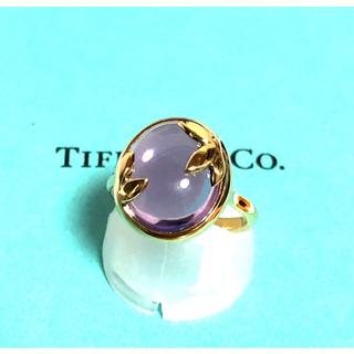 Tiffany & Co. - ティファニー TIFFANY K18YG アメジスト オリーブ