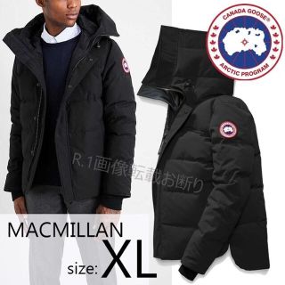 カナダグース(CANADA GOOSE)の正規◆2019/20 CANADA GOOSE マクミラン　黒　XL(ダウンジャケット)