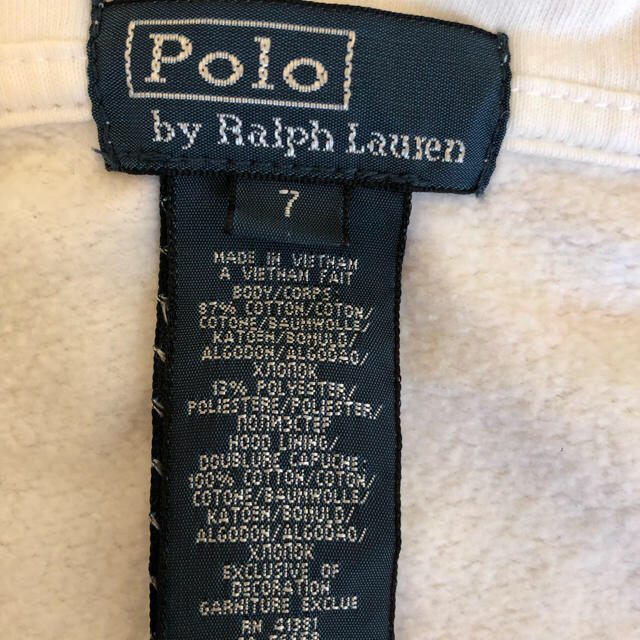 Ralph Lauren(ラルフローレン)の専用❗️値下げ❗️ラルフローレン パーカー キッズ/ベビー/マタニティのキッズ服男の子用(90cm~)(ジャケット/上着)の商品写真