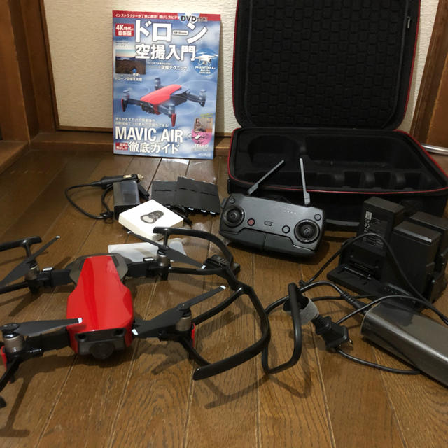 DJI Mavic Air Fly More コンボ　マビックエアー　レッド