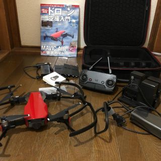 DJI Mavic Air Fly More コンボ　マビックエアー　レッド(ホビーラジコン)