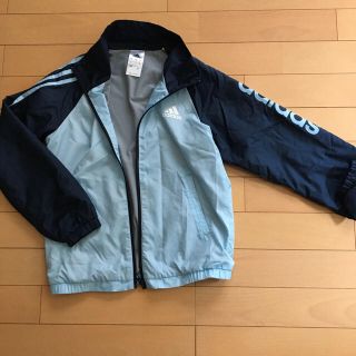 アディダス(adidas)のアディダス  ブルゾン　ウインドブレイカー　140(ジャケット/上着)