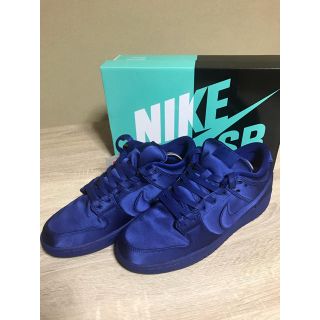 ナイキ(NIKE)のNIIKE SB DANK LOW ダンク TRD NBA サテン生地(スニーカー)