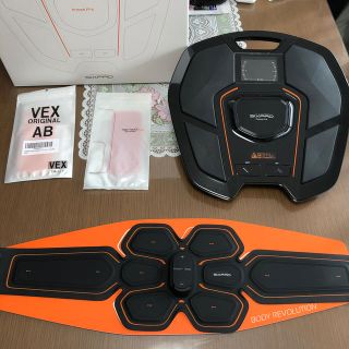 シックスパッド(SIXPAD)の美品　SIXPAD/Abs Belt & Foot Fitのセット(トレーニング用品)