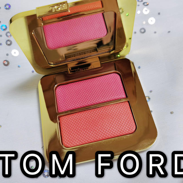 美品TOM FORD トムフォード　シアーチークデュ　04エキゾティックフローラ