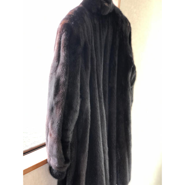 CARVEN - 【定価500,000円】carven furs バックプリーツリアルファーコート