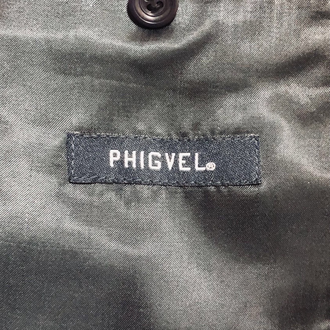 PHIGVEL(フィグベル)のPHIGVEL LEATHER JACKET BLACK 本革 レザー 即購入可 メンズのジャケット/アウター(レザージャケット)の商品写真