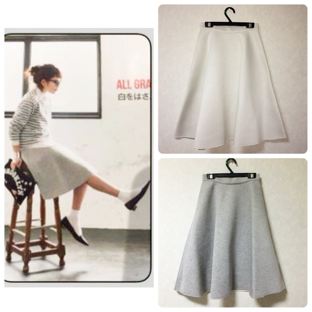 Noela(ノエラ)のAラインスカート☆Noela レディースのスカート(ひざ丈スカート)の商品写真