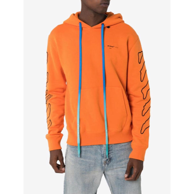 OFF-WHITE(オフホワイト)の【Off-White】Abstract Arrows Slim Hoodie メンズのトップス(パーカー)の商品写真