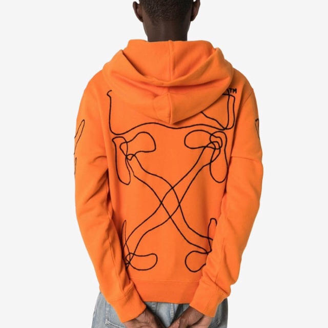 OFF-WHITE(オフホワイト)の【Off-White】Abstract Arrows Slim Hoodie メンズのトップス(パーカー)の商品写真