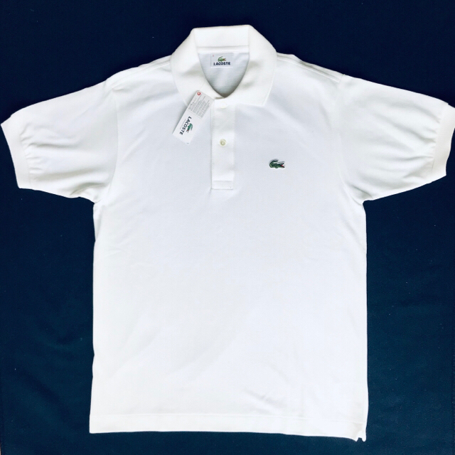 LACOSTE(ラコステ)のLACOSTE ラコステ ポロシャツ メンズ 半袖 白 メンズのトップス(ポロシャツ)の商品写真