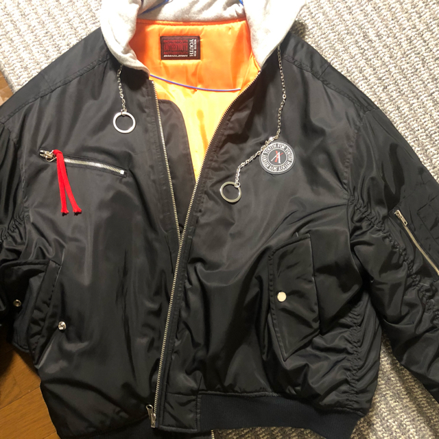 another youth ボンバージャケット　ma-1 メンズのジャケット/アウター(ブルゾン)の商品写真
