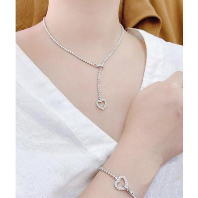 オープニング 大放出セール】 K18WG 2.0ct Diamond Tennisセット