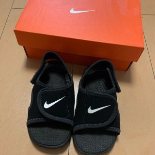 ナイキ(NIKE)のNIKE サンダル　12cm ブラック(サンダル)