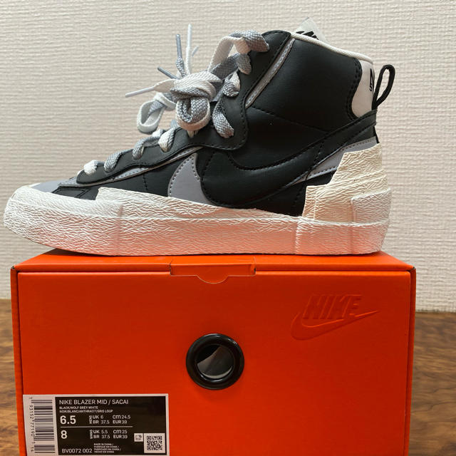 NIKE(ナイキ)のナイキ　サカイ　ブレザー　mid  24.5cm   nike  sacai メンズの靴/シューズ(スニーカー)の商品写真