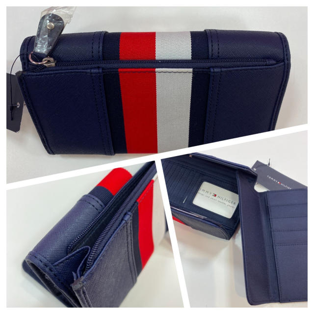 TOMMY HILFIGER - 新品未使用タグ付き トミーヒルフィガー 長財布 正規品の通販 by うにこ0918's shop｜トミー