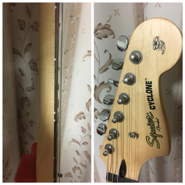 Fender - Squier by fender cyclone サイクロン エレキギターの通販 by