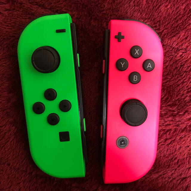 美品　任天堂　switch ジョイコン　Joy-Con スプラトゥーン 1